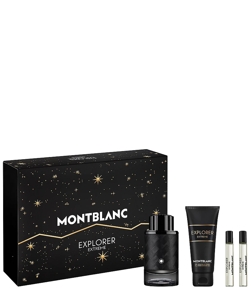 Montblanc Explorer Extreme Men's Parfum 4-Piece Gift Set