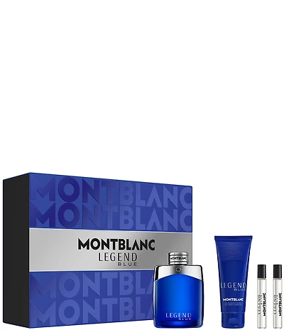 Montblanc Legend Blue Eau de Parfum 4-Piece Gift Set