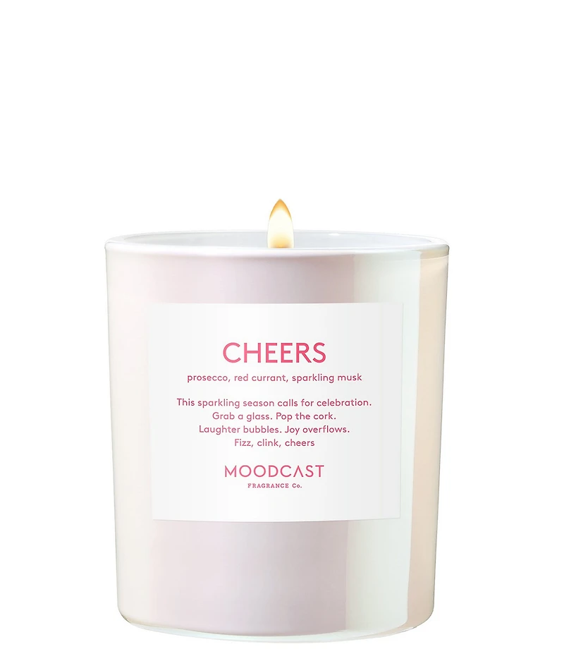 Moodcast Fragrance Co. Cheers Pearlescent Coconut Wax Candle
