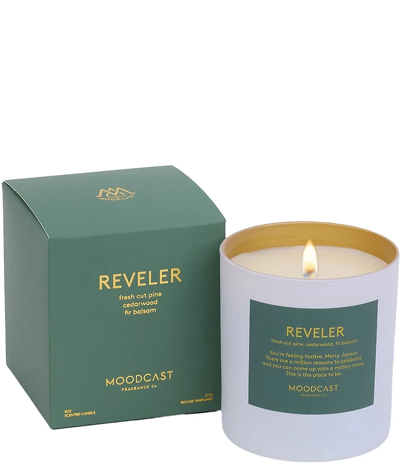 Moodcast Fragrance Co. Reveler Coconut Wax Candle