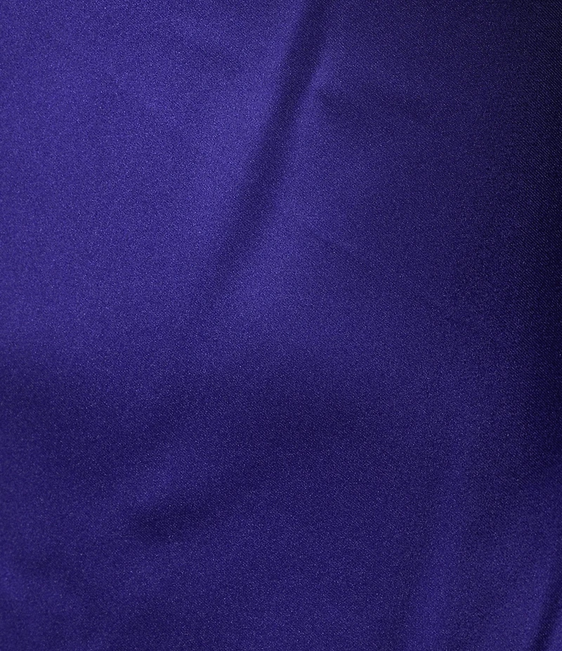 Morgan & Co. Satin One Shoulder Hardware Detail Dress