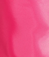 Morgan & Co. Sleeveless Long Spaghetti Strap Charmeuse Draped Front And X Back Long Dress