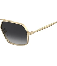 Moschino Unisex MOS210/S 60mm Geometric Sunglasses