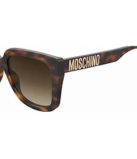 Moschino Women's MOS146S Tortoise Square Sunglasses