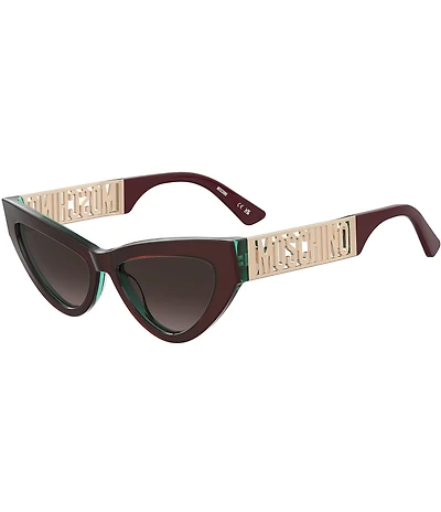 Moschino Women's MOS170 55mm Cat Eye Statement Sunglasses