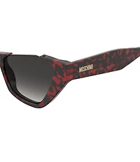 Moschino Women's MOS197/S 53mm Cat Eye Sunglasses