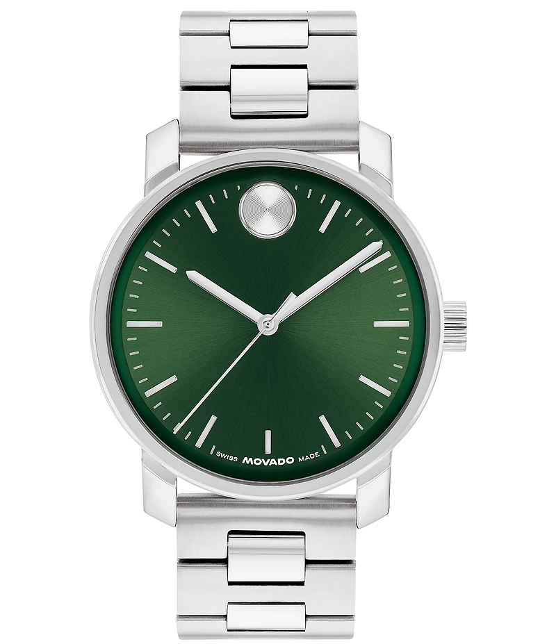 Movado Bold Men's Access Quartz Analog Stainless Steel Bracelet Watch