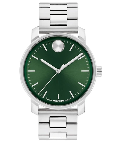 Movado Bold Men's Access Quartz Analog Stainless Steel Bracelet Watch