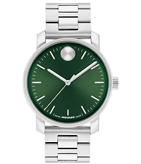 Movado Bold Men's Access Quartz Analog Stainless Steel Bracelet Watch