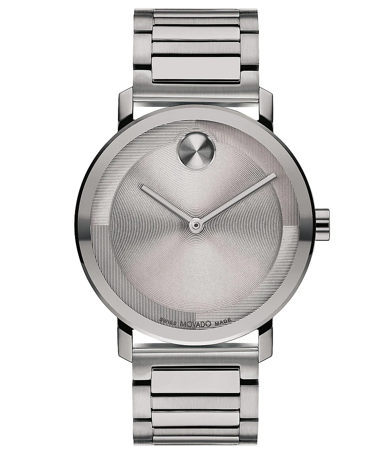 Movado Bold Men's Evolution 2.0 Quartz Analog Stainless Steel Bracelet Watch