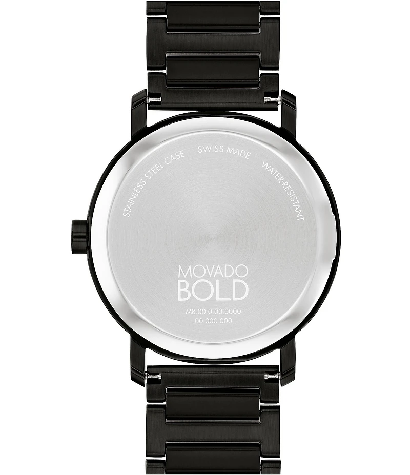 Movado Bold Men's Evolution 2.0 Quartz Analog Stainless Steel Bracelet Watch