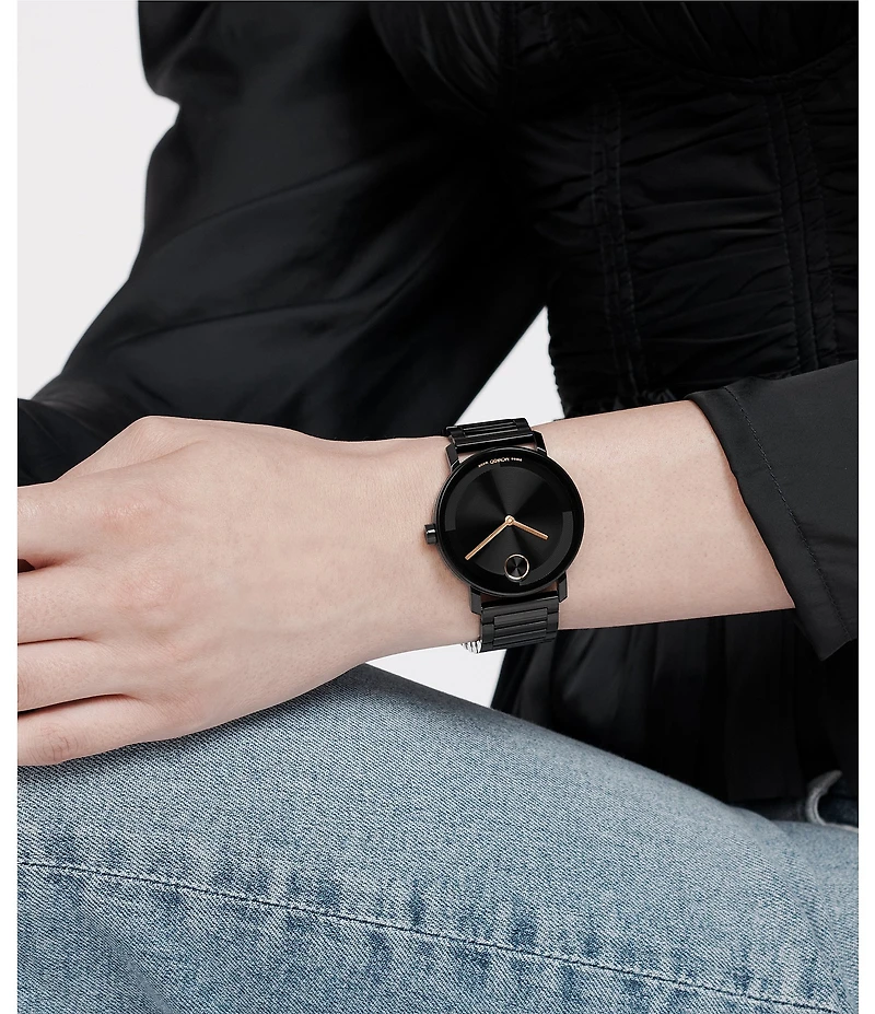 Movado Bold Men's Evolution 2.0 Quartz Analog Stainless Steel Bracelet Watch