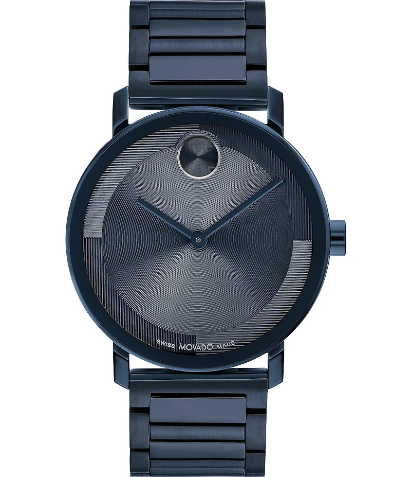 Movado Bold Men's Evolution 2.0 Quartz Analog Stainless Steel Bracelet Watch
