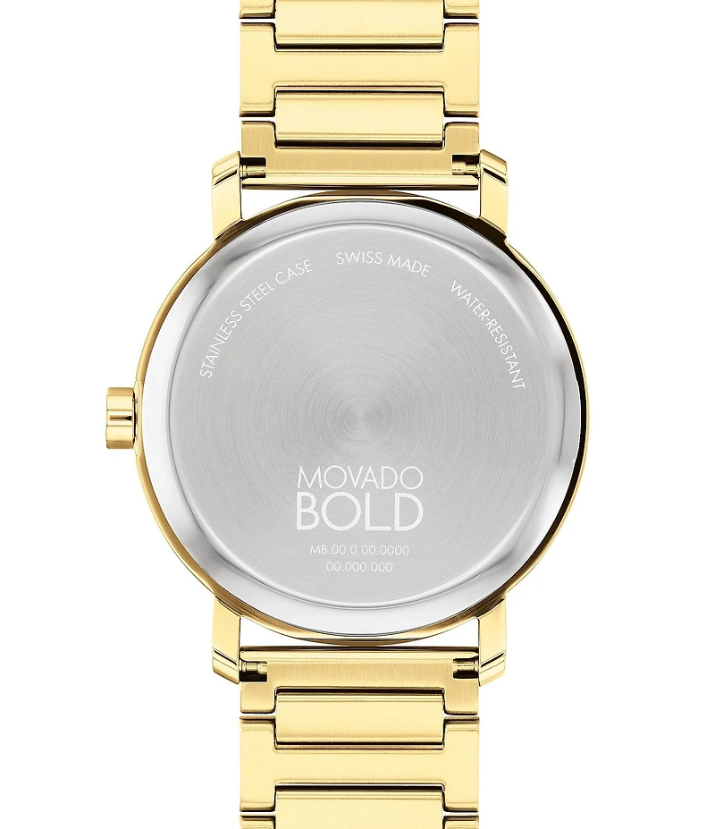 Movado Bold Men's Evolution 2.0 Quartz Analog Stainless Steel Bracelet Watch