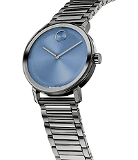Movado Bold Men's Evolution 2.0 Quartz Analog Rose Grey Tone Stainless Steel Bracelet Watch