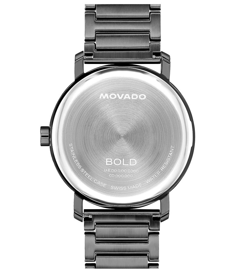 Movado Bold Men's Evolution 2.0 Quartz Analog Rose Grey Tone Stainless Steel Bracelet Watch