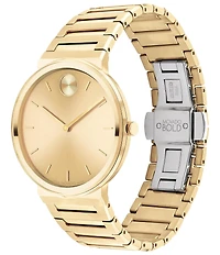 Movado Bold Men's Quartz Analog Gold Stainless Steel Bracelet Watch