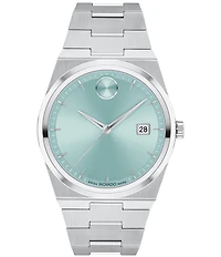 Movado Bold Men's Quest Quartz Automatic Stainless Steel Bracelet Watch