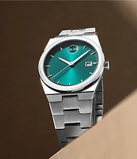 Movado Bold Men's Quest Quartz Automatic Stainless Steel Bracelet Watch
