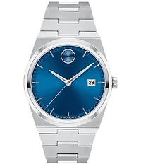 Movado Bold Men's Quest Quartz Automatic Stainless Steel Bracelet Watch
