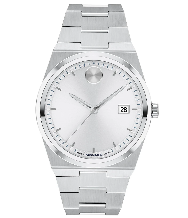 Movado Bold Men's Quest Quartz Analog Stainless Steel Watch