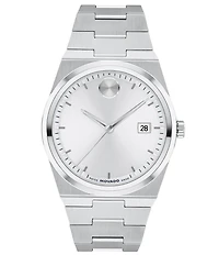 Movado Bold Men's Quest Quartz Analog Stainless Steel Watch