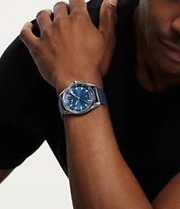 Movado Bold Men's Verso S Edition Quartz Analog Leather Strap Watch