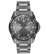 Movado Bold Men's Verso S Edition Quartz Analog Stainless Steel Bracelet Watch