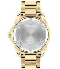 Movado Bold Men's Verso S Edition Quartz Analog Stainless Steel Bracelet Watch
