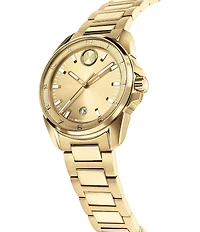 Movado Bold Men's Verso S Edition Quartz Analog Stainless Steel Bracelet Watch