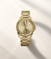 Movado Bold Men's Verso S Edition Quartz Analog Stainless Steel Bracelet Watch