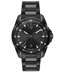 Movado Bold Men's Verso S Edition Quartz Analog Stainless Steel Bracelet Watch