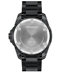 Movado Bold Men's Verso S Edition Quartz Analog Stainless Steel Bracelet Watch