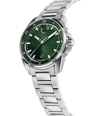 Movado Bold Men's Verso S Edition Quartz Analog Stainless Steel Bracelet Watch