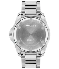 Movado Bold Men's Verso S Edition Quartz Analog Stainless Steel Bracelet Watch