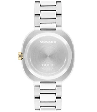 Movado Bold Nuvo Women's Ellipse Quartz Analog Stainless Steel Bracelet Watch