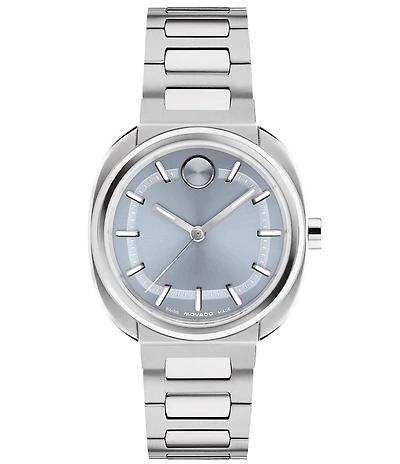 Movado Bold Women's Ellipse Quartz Analog Stainless Steel Watch