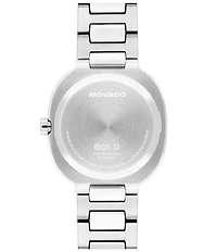 Movado Bold Nuvo Women's Ellipse Quartz Analog Stainless Steel Watch