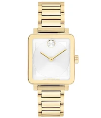 Movado BOLD Women's Evolution 2.0 Quartz Analog Gold Tone Stainless Steel Bracelet Watch