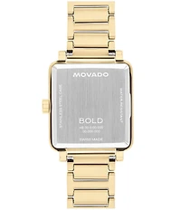 Movado BOLD Women's Evolution 2.0 Quartz Analog Gold Tone Stainless Steel Bracelet Watch