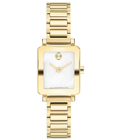 Movado Bold Women's Evolution 2.0 Quartz Analog Gold Tone Stainless Steel Watch