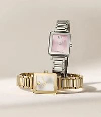 Movado Bold Women's Evolution 2.0 Quartz Analog Gold Tone Stainless Steel Watch