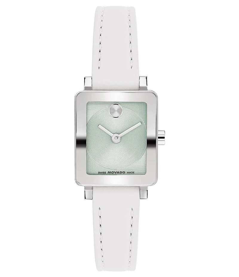 Movado Bold Women's Evolution 2.0 Quartz Analog Leather Strap Watch