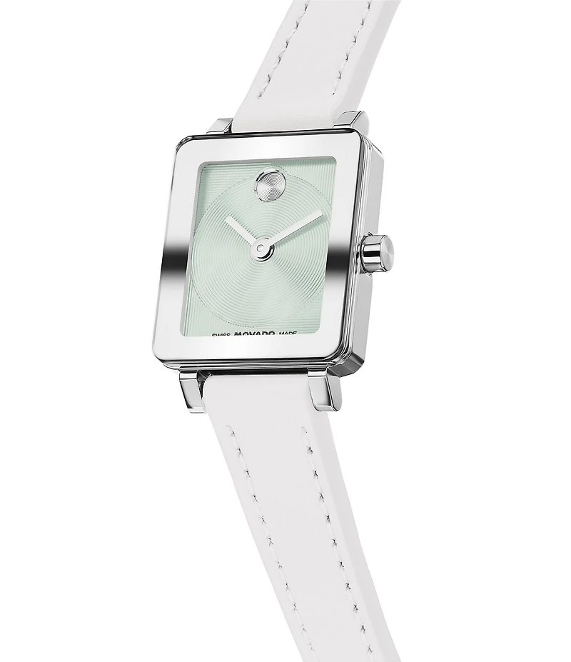 Movado Bold Women's Evolution 2.0 Quartz Analog Leather Strap Watch