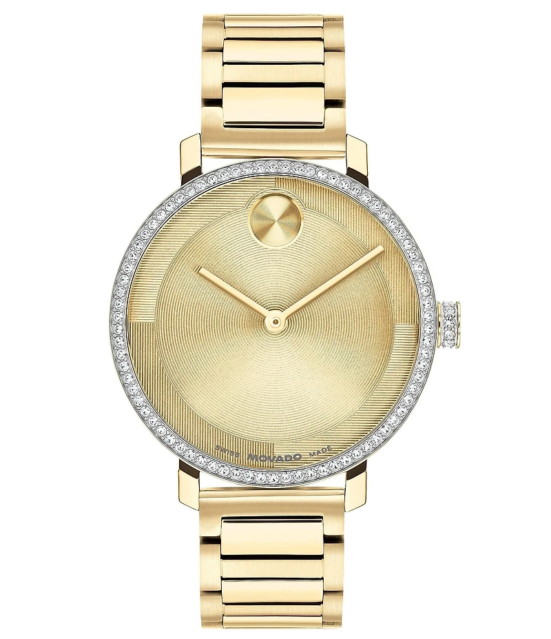 Movado Bold Women's Evolution Quartz Analog Stainless Steel Bracelet Watch