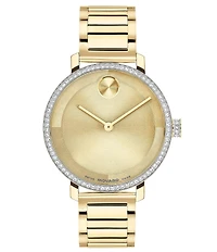 Movado Bold Women's Evolution Quartz Analog Stainless Steel Bracelet Watch