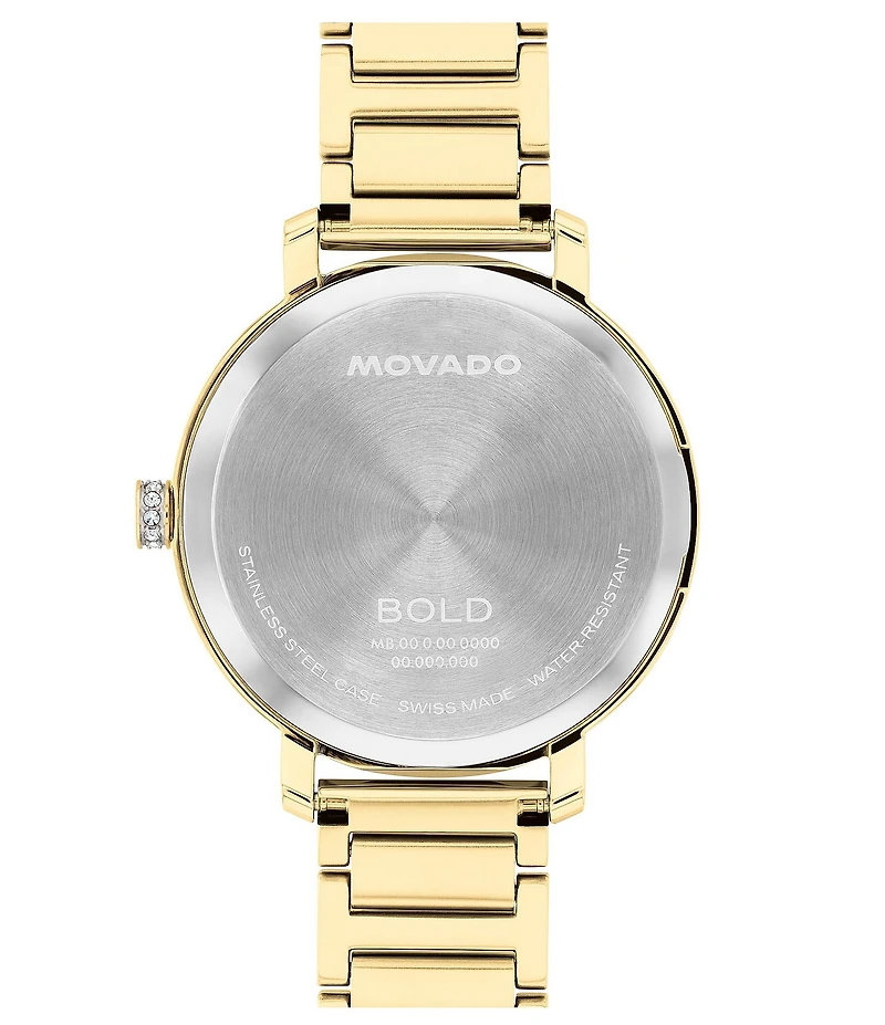 Movado Bold Women's Evolution Quartz Analog Stainless Steel Bracelet Watch