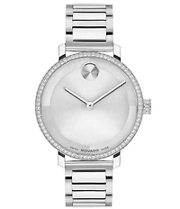 Movado Bold Women's Evolution Quartz Analog Stainless Steel Bracelet Watch
