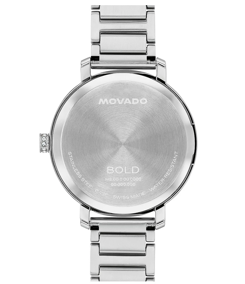 Movado Bold Women's Evolution Quartz Analog Stainless Steel Bracelet Watch