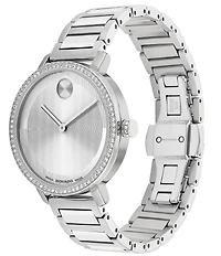 Movado Bold Women's Evolution Quartz Analog Stainless Steel Bracelet Watch